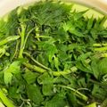 にじいろカフェ's cooksnap of when they made 山菜・しどけのおひたしおかか和え.