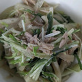 ひぃちゃんひー's cooksnap of when they made 5分副菜♡ツナと水菜と大根の中華風煮浸し.