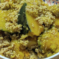 ゆけり３兄弟's cooksnap of when they made お鍋一つで♪　かぼちゃの挽肉あんかけ.