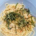 ki61tor1's cooksnap of when they made バター醤油香る✨簡単美味♥和風たらこスパ.