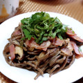 noaさん's cooksnap of when they made お蕎麦を使って♪超簡単で美味しい！和風パスタ.