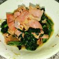 まんまるタマゴ君's cooksnap of when they made サイゼリヤ不二家ガスト風ほうれん草ソテー.