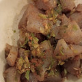 happykote's cooksnap of when they made 簡単おつまみ★こんにゃくのねぎ塩まみれ.