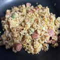 ☆ターシャおばさん☆'s cooksnap of when they made 【簡単】中華料理屋さん風パラパラ炒飯♡.