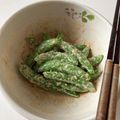 ゆかちゃん♡'s cooksnap of when they made 簡単♡スナップエンドウの胡麻マヨ和え.