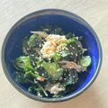 一番星寿美次郎's cooksnap of when they made サラダチキンと胡瓜わかめの明太子和え.