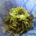 口福さん♪'s cooksnap of when they made 梅干と水菜のシャキシャキ漬け.