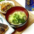 にきけん's cooksnap of when they made あったまる✿白菜の味噌汁.