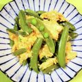 きゃんでぃ×2's cooksnap of when they made スナップエンドウの卵炒めです♪旬を食べよ.