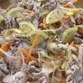 jltgaz's cooksnap of when they made 新玉と豚しゃぶ肉のレモンマリネ.