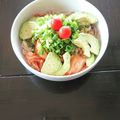 xxみゆxx's cooksnap of when they made 糖質0麺ダイエット簡単アボカドキムチ蕎麦.