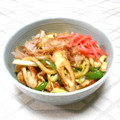 ＠迷子＠'s cooksnap of when they made おうち居酒屋★ツマミ専用ちくわ焼きうどん.