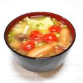 ＠迷子＠'s cooksnap of when they made 簡単♡ミニトマトとウインナーの味噌汁♡.