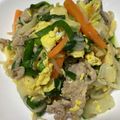 haPPｙsong's cooksnap of when they made 麩ちゃんぷるー.