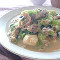 もすろー's cooksnap of when they made ごはん切れ注意♪豚と大根葉の炒め物.
