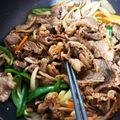 まにゃぶん's cooksnap of when they made 簡単！牛バラ肉のプルコギ♡.