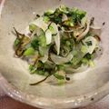 けんやくん's cooksnap of when they made カブの茎・玉ねぎ・塩昆布で、手軽に一品.