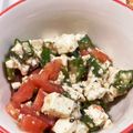 Ｎよんよん's cooksnap of when they made オクラと豆腐のコロコロサラダ.
