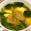 いっちゃまーん's cooksnap of when they made 即席☆簡単！ザーサイとほうれん草のスープ.