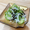 ☆あかりんご★'s cooksnap of when they made きゅうりとしらすの塩こんぶ和え.