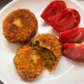 ふっくら白玉's cooksnap of when they made 懐かしい給食のかぼちゃコロッケ.