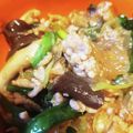 アボにゃん's cooksnap of when they made フライパン１つ【春雨と豚挽肉の中華炒め】.