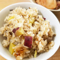 ∞らら∞'s cooksnap of when they made さつまいもの炊き込みごはん✿.