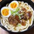 ★ゴンぎつね★'s cooksnap of when they made ✿ソーキそば風うどん✿.
