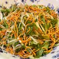 えんジェル's cooksnap of when they made ＊水菜と白髪葱の和風サラダ.