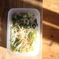 みるく茶's cooksnap of when they made モヤシとほうれん草のピリ辛ナムル.