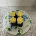 tuxedocat's cooksnap of when they made 簡単美味♡あーこ姐のたまごサラダ巻き♡.