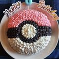景と浩's cooksnap of when they made ポケモンボールケーキ.