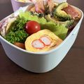 momナナ's cooksnap of when they made 玉子1個で☆カニカマの玉子焼き☆.