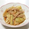＊ｃｌｏｖｅｒ＊'s cooksnap of when they made 柔らか甘い！春キャベツと油揚げの甘辛煮.