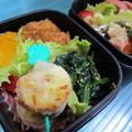 上野食堂's cooksnap of when they made お弁当にウインナーマヨチーパン粉焼き竹輪.