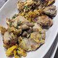 匡史さん's cooksnap of when they made 簡単！鶏もも肉の鶏たま大葉オイスター炒め.