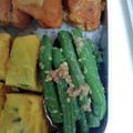 みーみぱんな's cooksnap of when they made お弁当に☆レンジで冷凍いんげんのゴマ合え.
