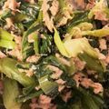 セブンのぬか漬けは神's cooksnap of when they made 小松菜とツナのポン酢和え.