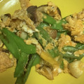 クックHDP0M2☆'s cooksnap of when they made 絹さやとベーコンの卵炒め.