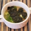 あーこ姐's cooksnap of when they made 簡単☘️海苔の味噌汁でパワーUP.