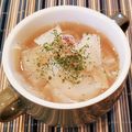 あーこ姐's cooksnap of when they made 簡単☘️大根とベーコンのひら②スープ.