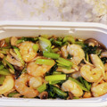 クックBMIHKZ☆'s cooksnap of when they made 小松菜と海老のうま塩炒め.