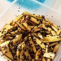 みーつー's cooksnap of when they made レンジで簡単☆さつまいものきんぴら。.