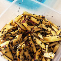 みーつー's cooksnap of when they made レンジで簡単☆さつまいものきんぴら。.