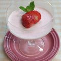 umemodoki's cooksnap of when they made ふんわり～♪いちごのヨーグルトムース.