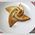 papepo☆'s cooksnap of when they made 可愛くアレンジ♪風車トースト　3.