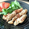 あず7225's cooksnap of when they made 鶏ささみの胡麻つけ焼き.