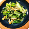 クックCGGGTJ☆'s cooksnap of when they made 小松菜としらすの炒め物.