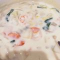 まめちゃんの's cooksnap of when they made ルウ不要♡本格クリームシチュー♡.