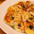 かずみんちゃん's cooksnap of when they made 長いもイカ焼き.